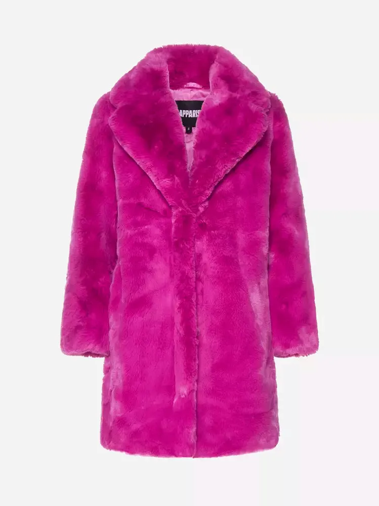 Apparis Pink Jackets & Coat