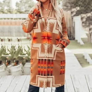 Autumn Boho Jackets Aztec