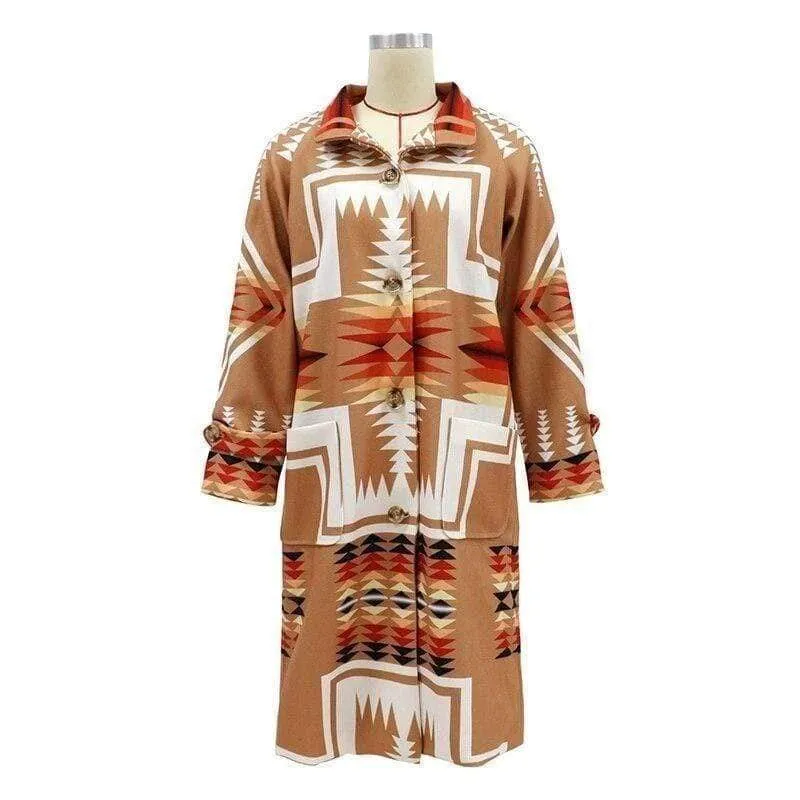 Autumn Boho Jackets Aztec
