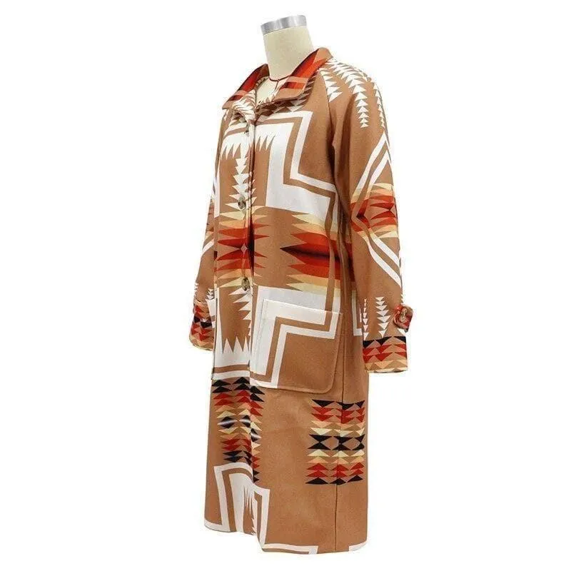 Autumn Boho Jackets Aztec