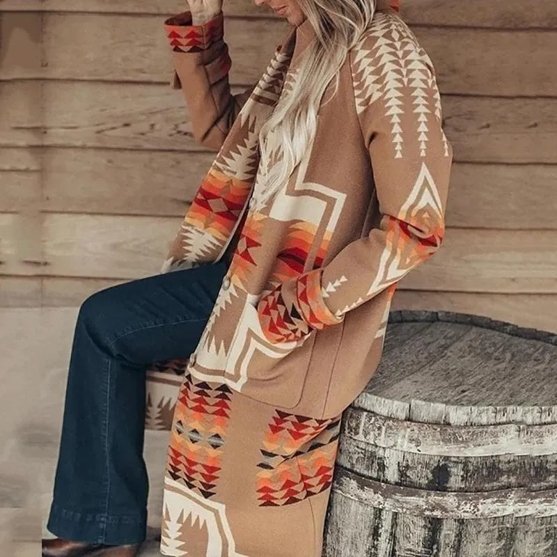 Autumn Boho Jackets Aztec