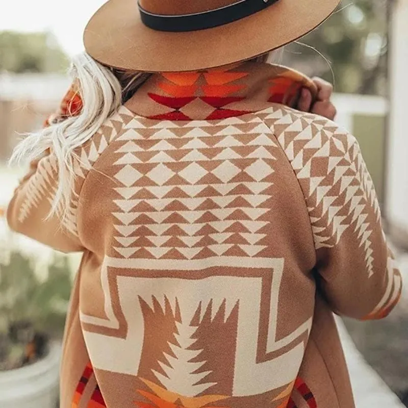 Autumn Boho Jackets Aztec