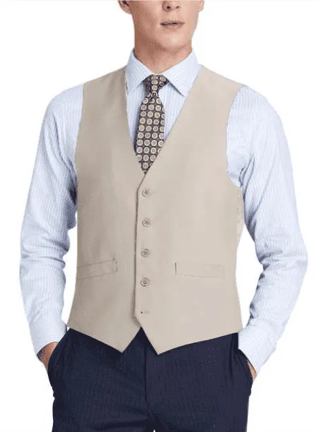Big and tall dress vests