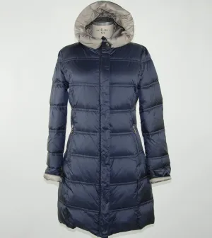 Blue Polyester Jackets & Coat