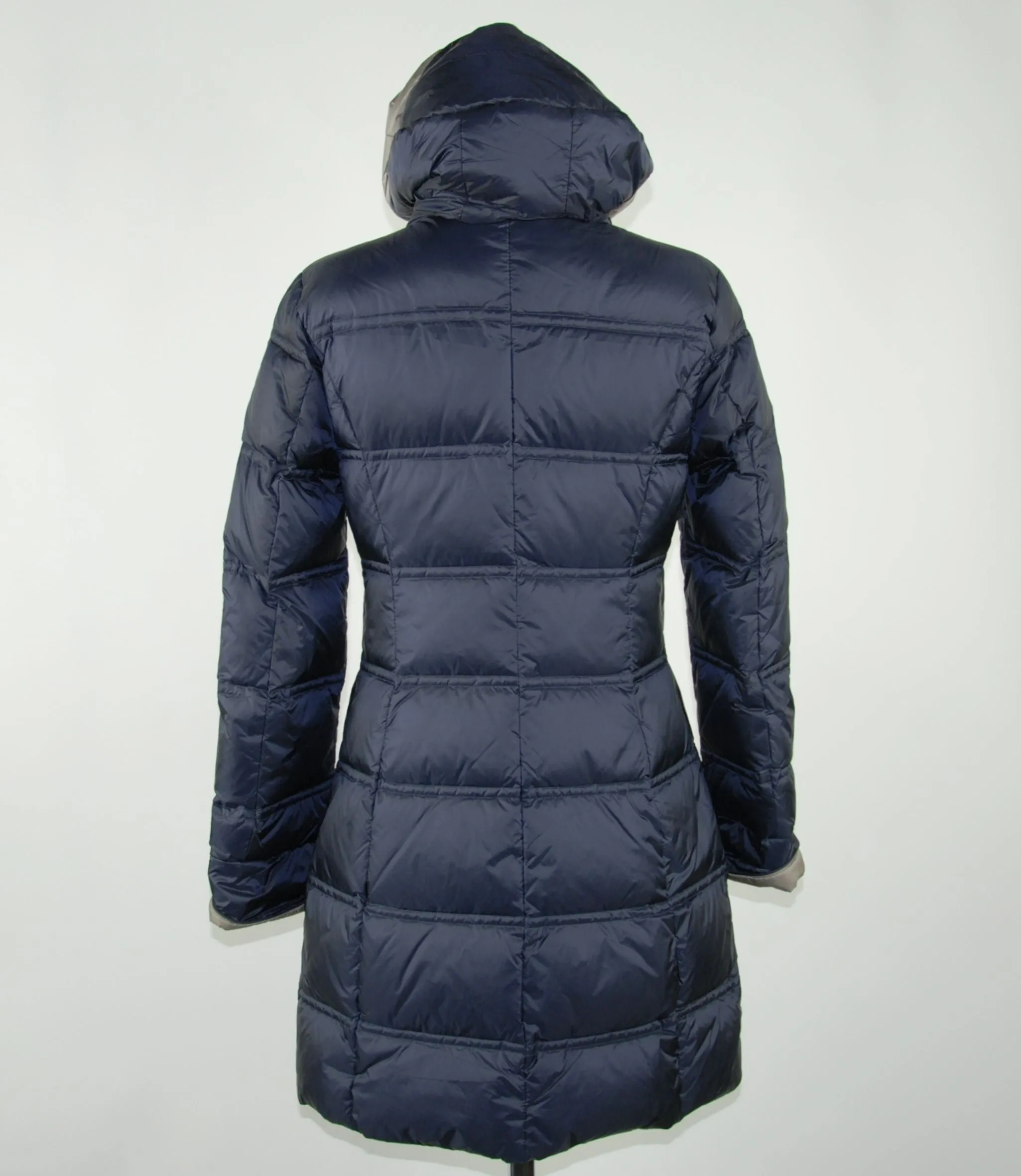Blue Polyester Jackets & Coat