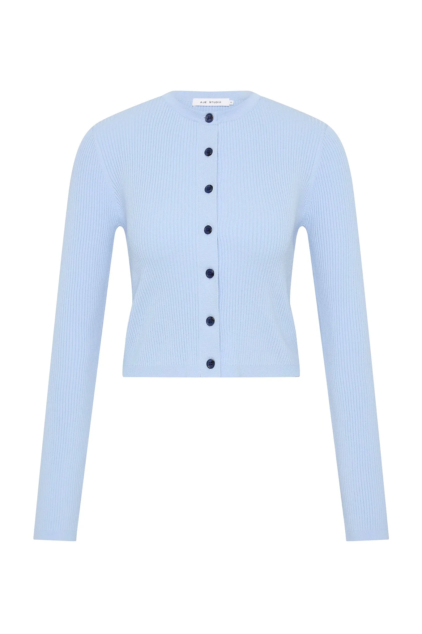 Deia Cropped Knit Cardigan