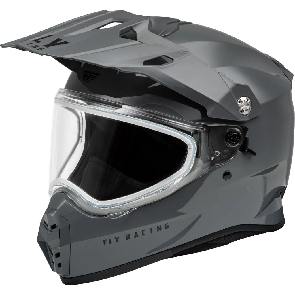 Fly Racing Trekker CW Solid Dual Pane Shield Helmet 2024