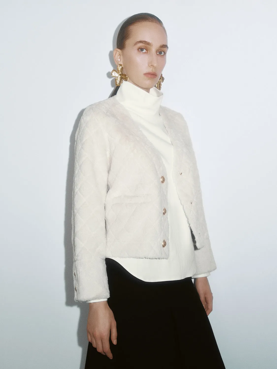 Loose Button Up Jackets