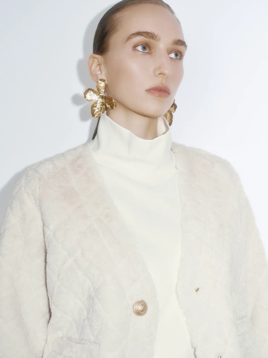 Loose Button Up Jackets