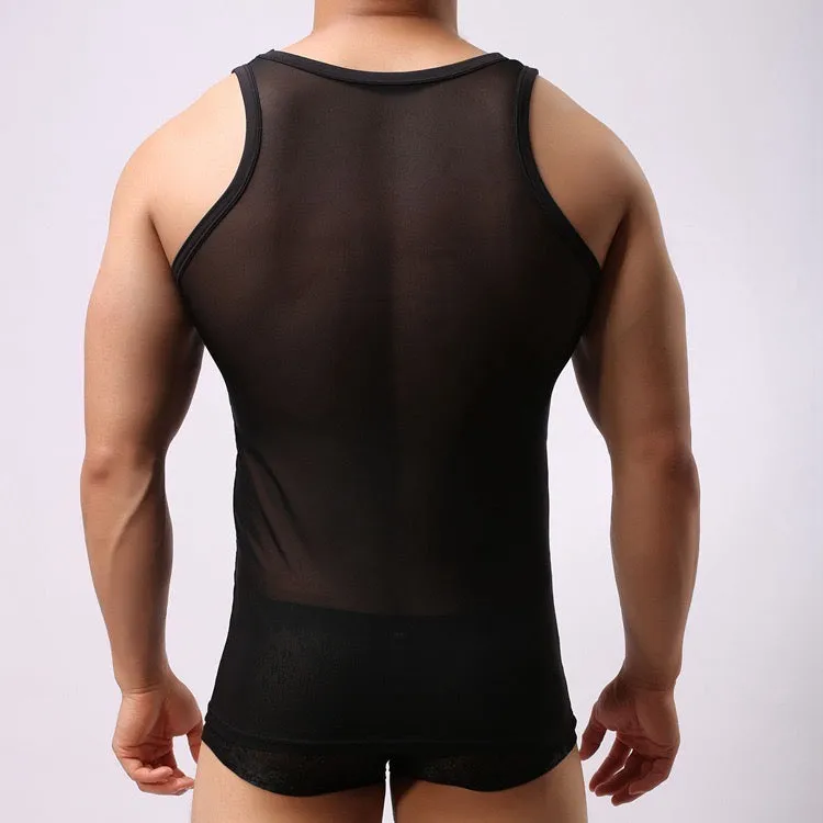 MEN’S ICE SILK MESH SUMMER VESTS