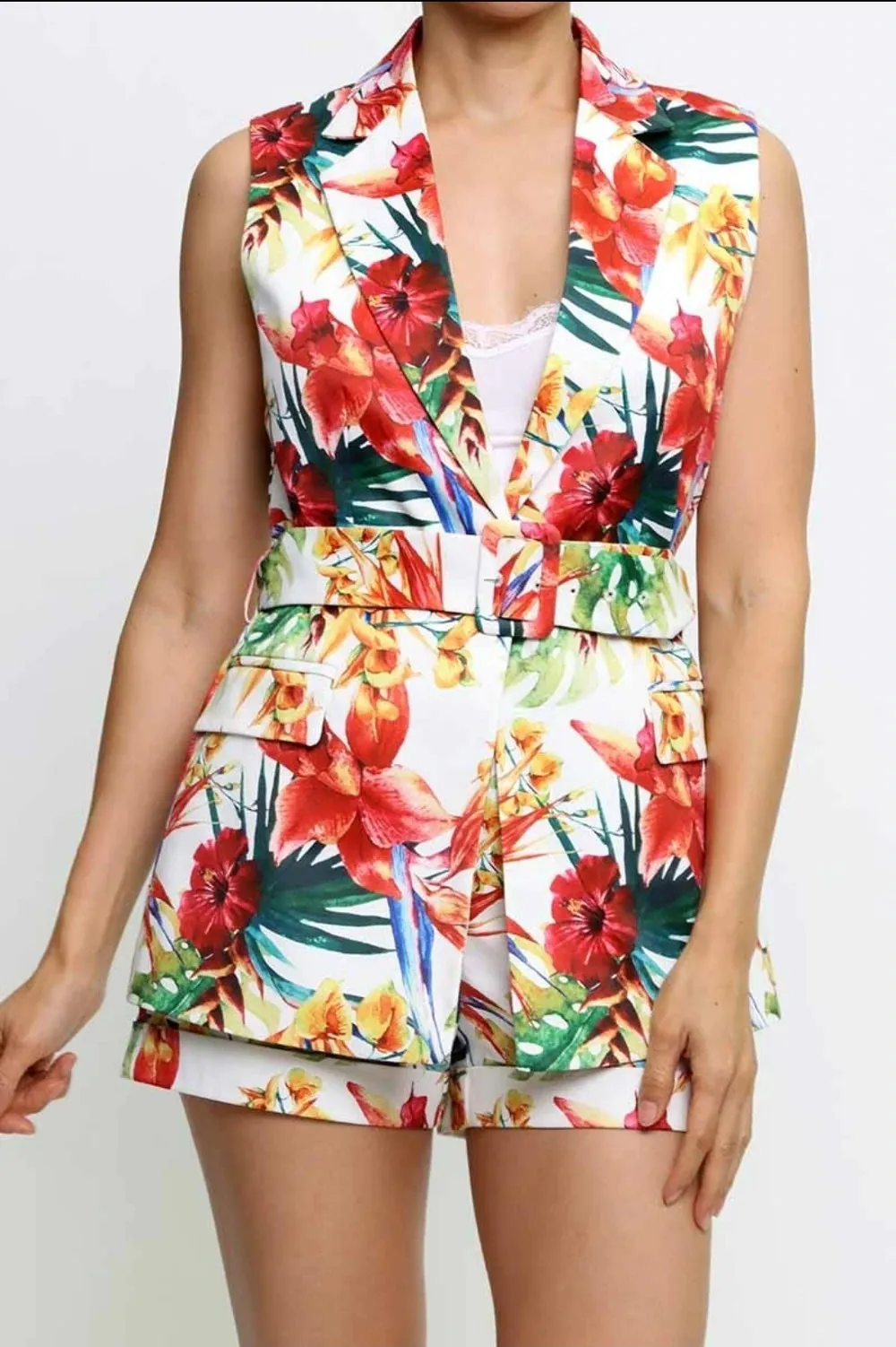 PAOLA  SLEEVELESS blazer