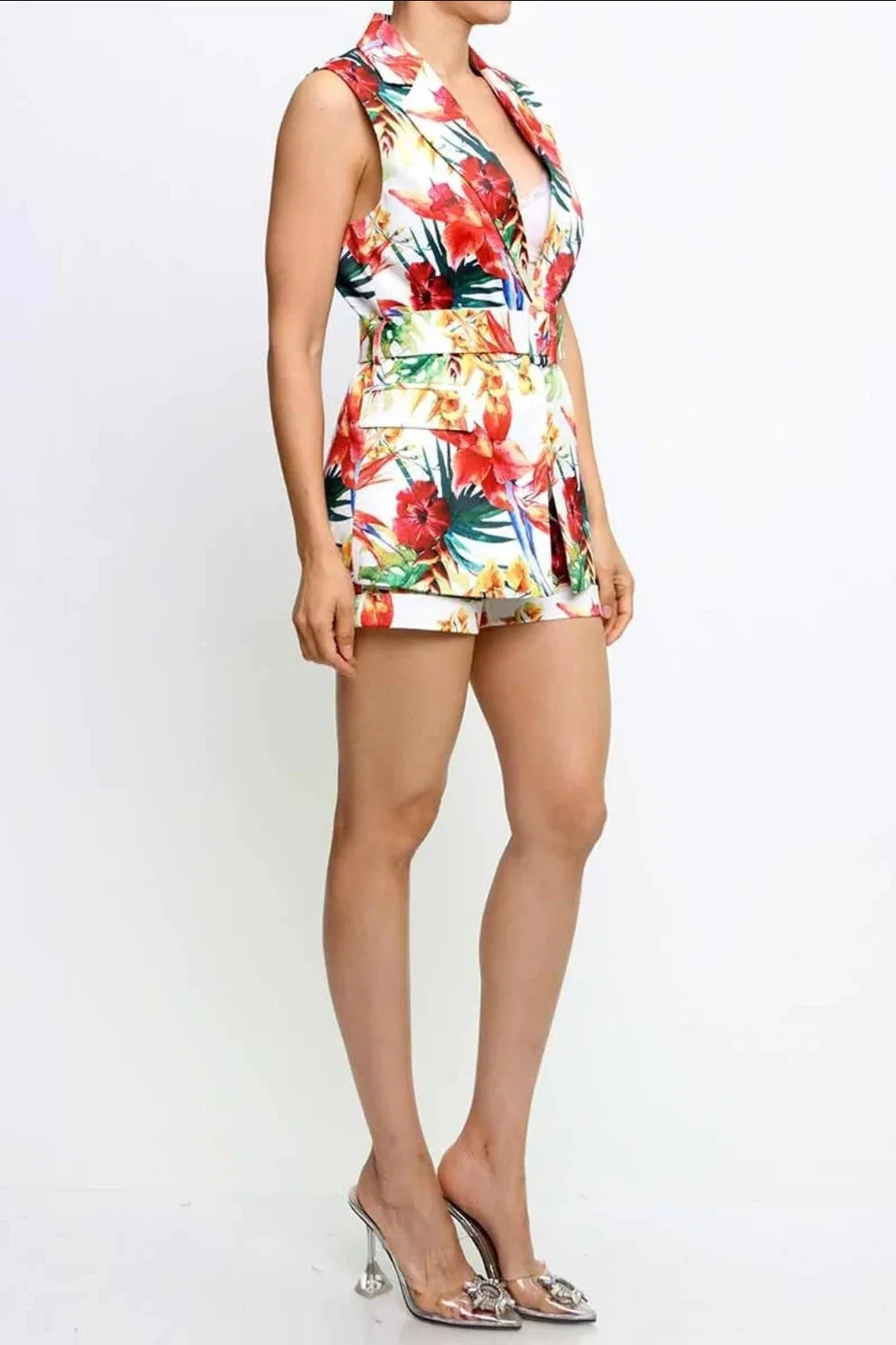 PAOLA  SLEEVELESS blazer