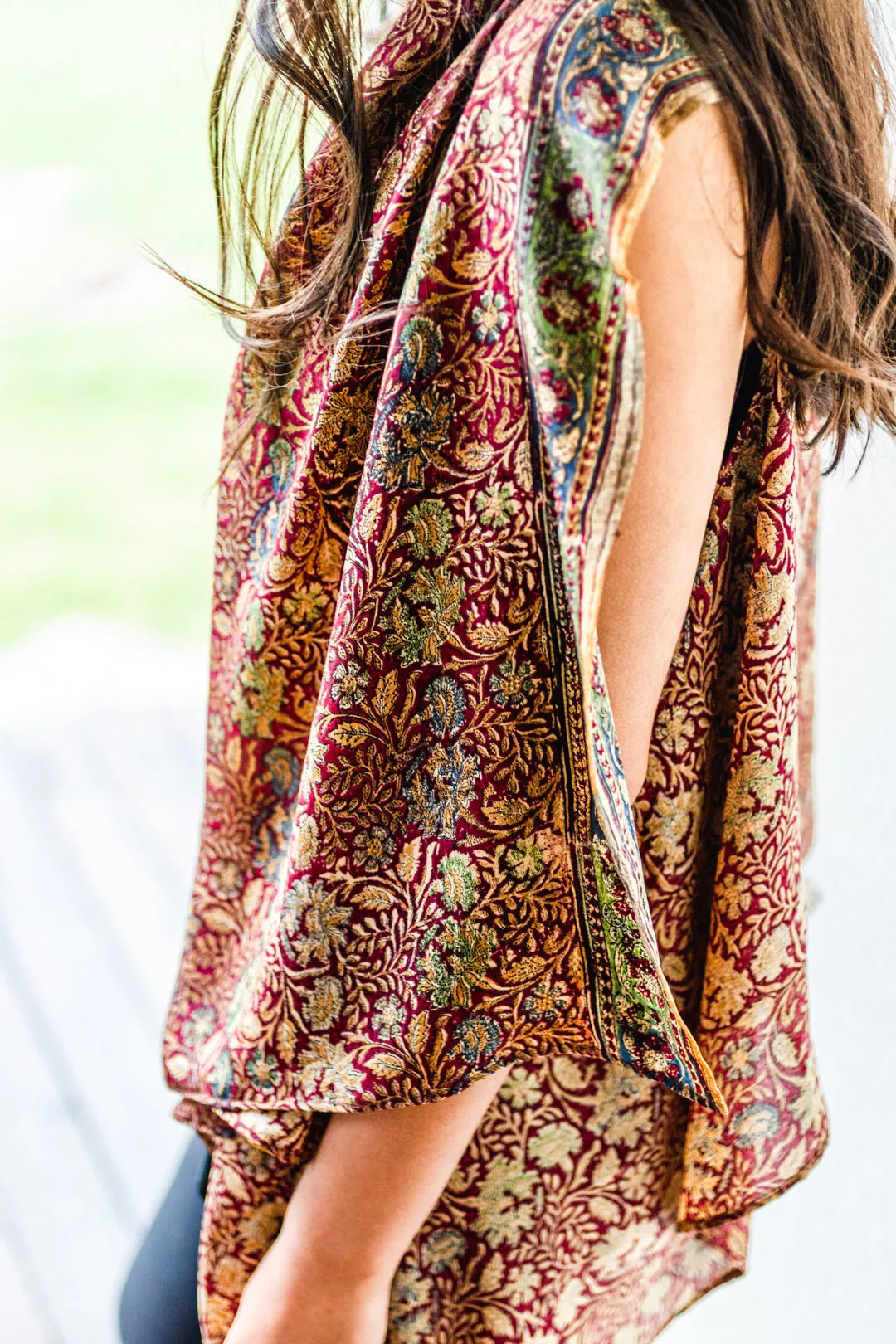 Pure Silk Verstile Vest