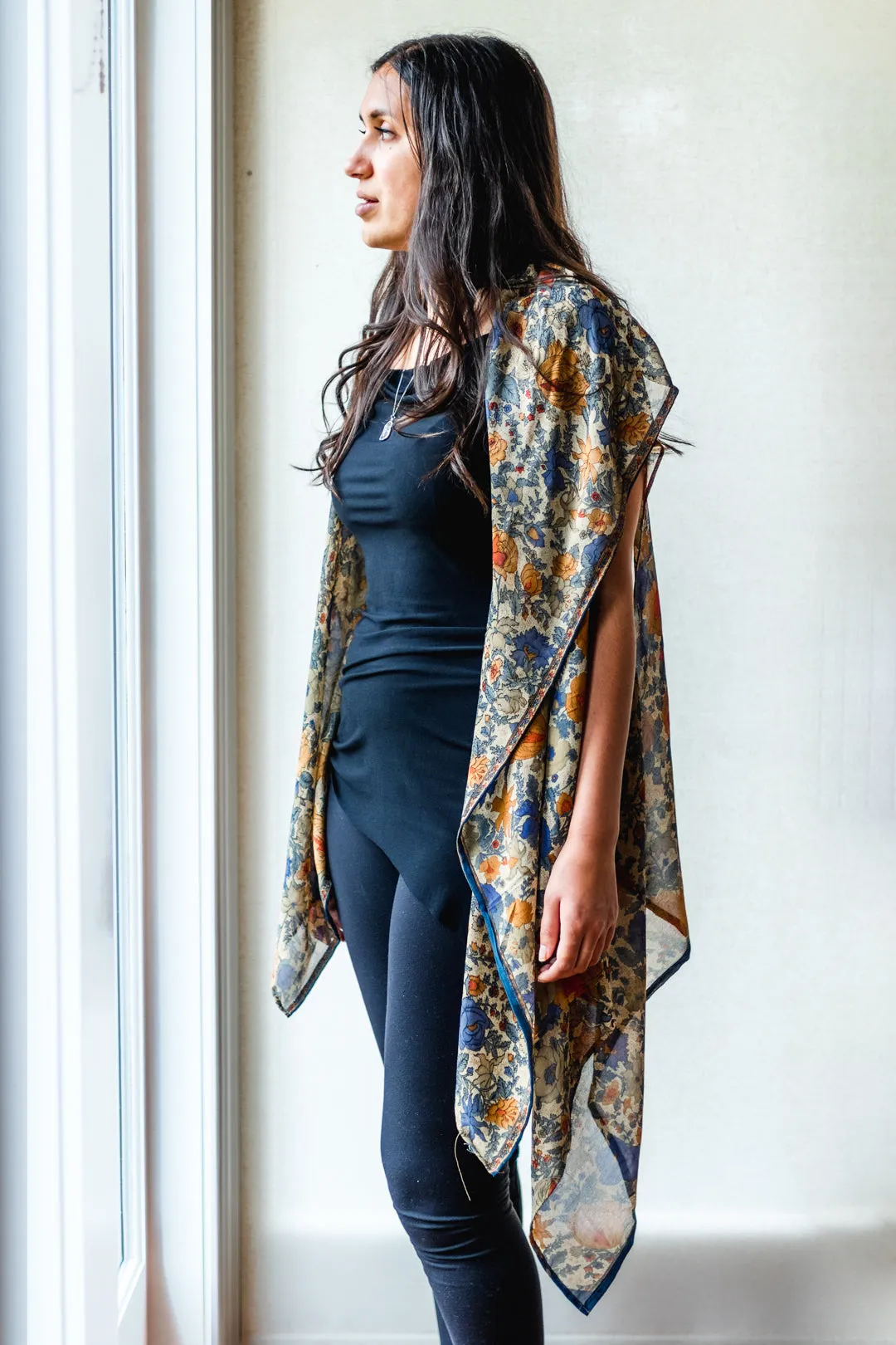 Pure Silk Verstile Vest