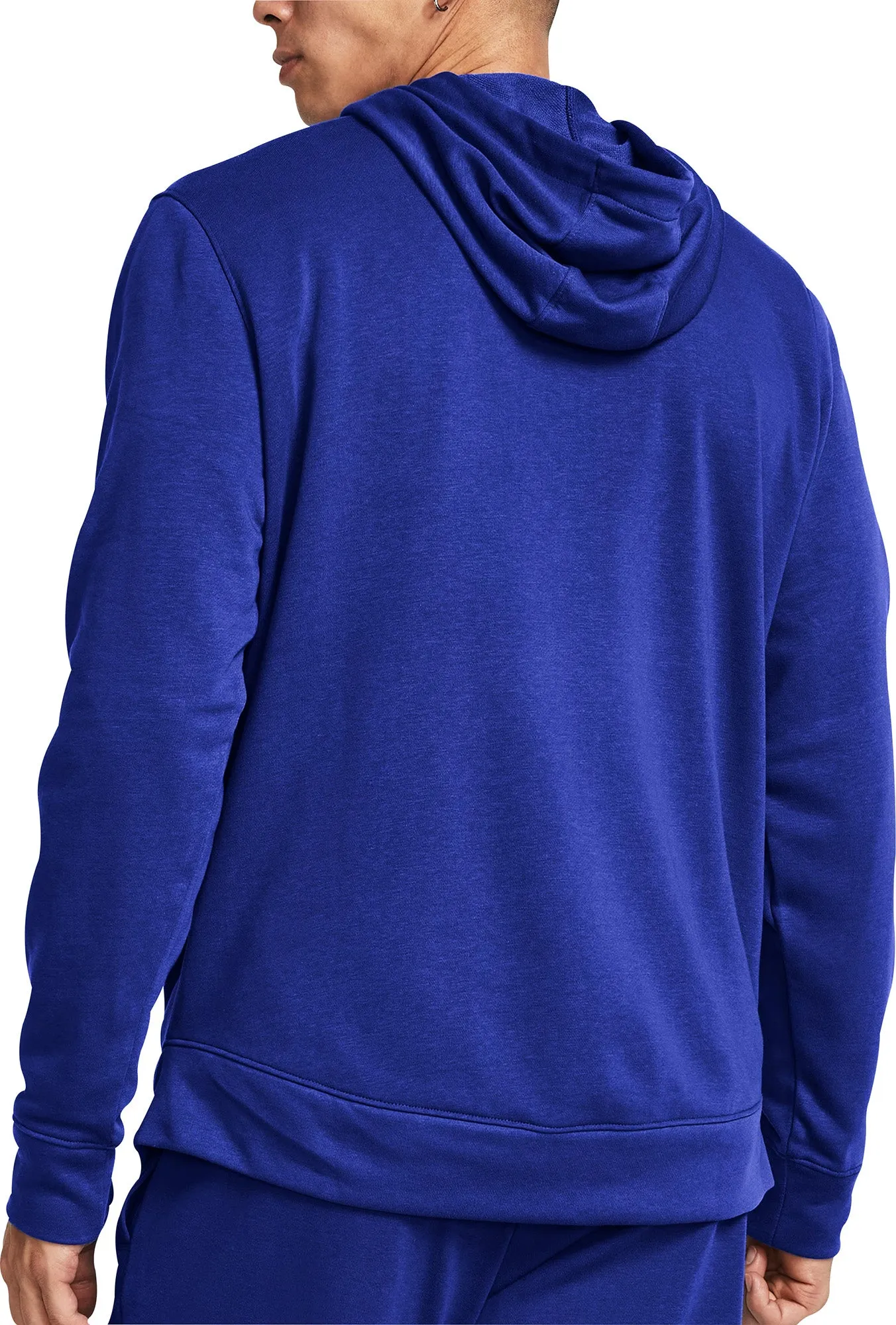 Under Armour Rival Terry Full Zip Mens Training Hoody - Blue
