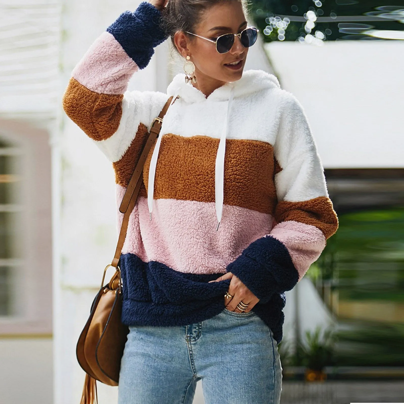 Women's Plush Pullover Hoodie